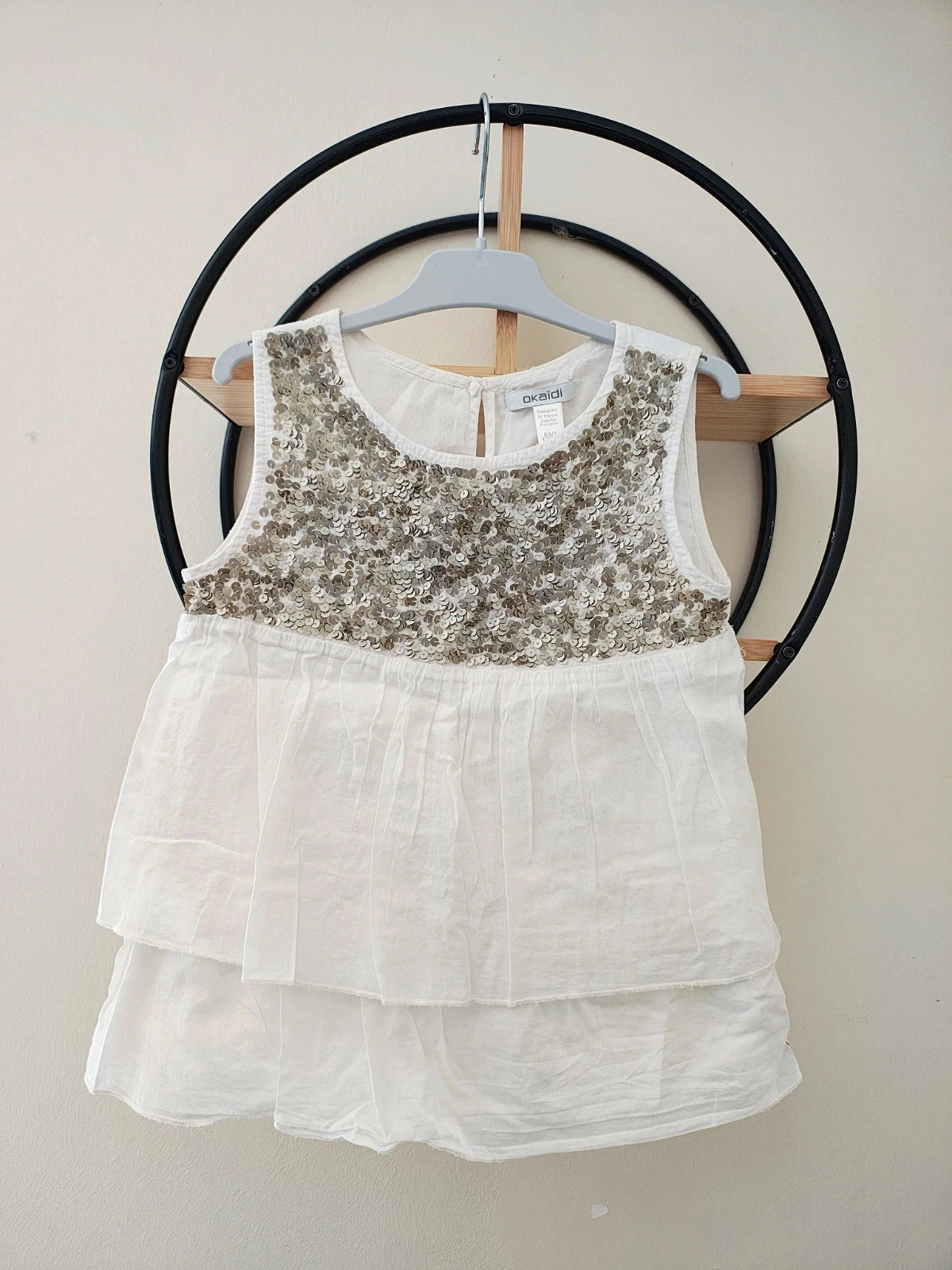8 ans blouse soirée fête cérémonie Okaïdi